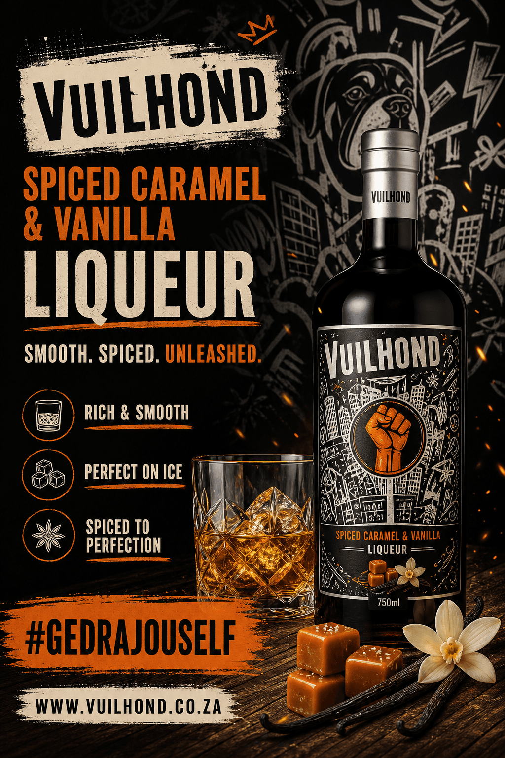 Caramel & Vanilla Liqueur